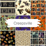 Fabric - Creepsville Collection