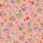 Fabric - Garden Stroll - Flower Names
