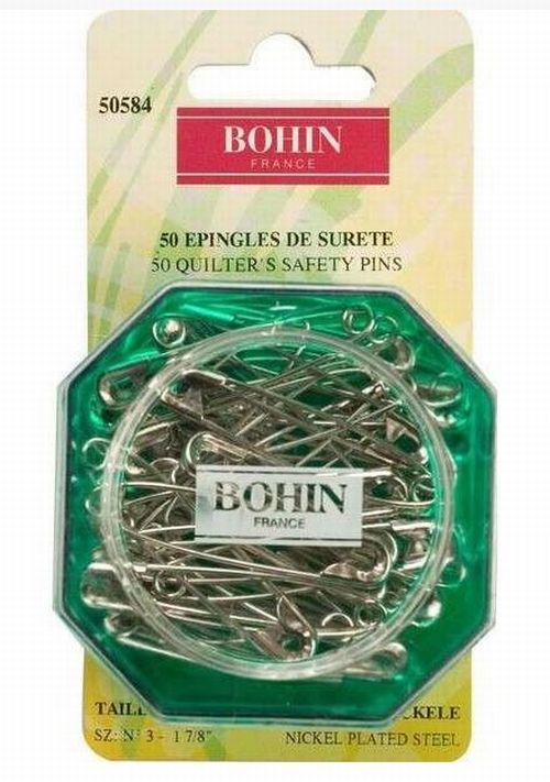 Bohin Quilters Safety Pins