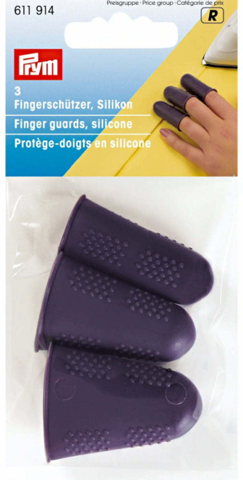 Prym Silicone Finger Guards 3pcs