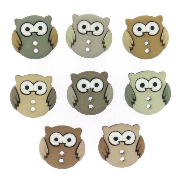 Buttons Sew Cute Owls
