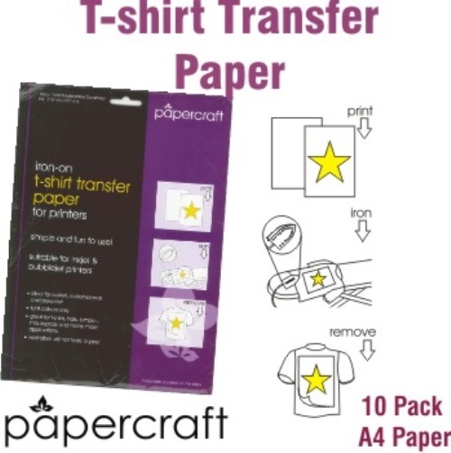 Papercraft Iron On T Shirt Transfer Paper