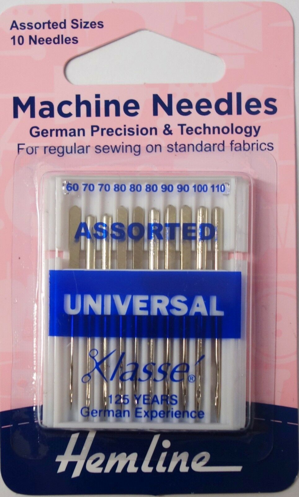 Hemline Machine Needles Assorted