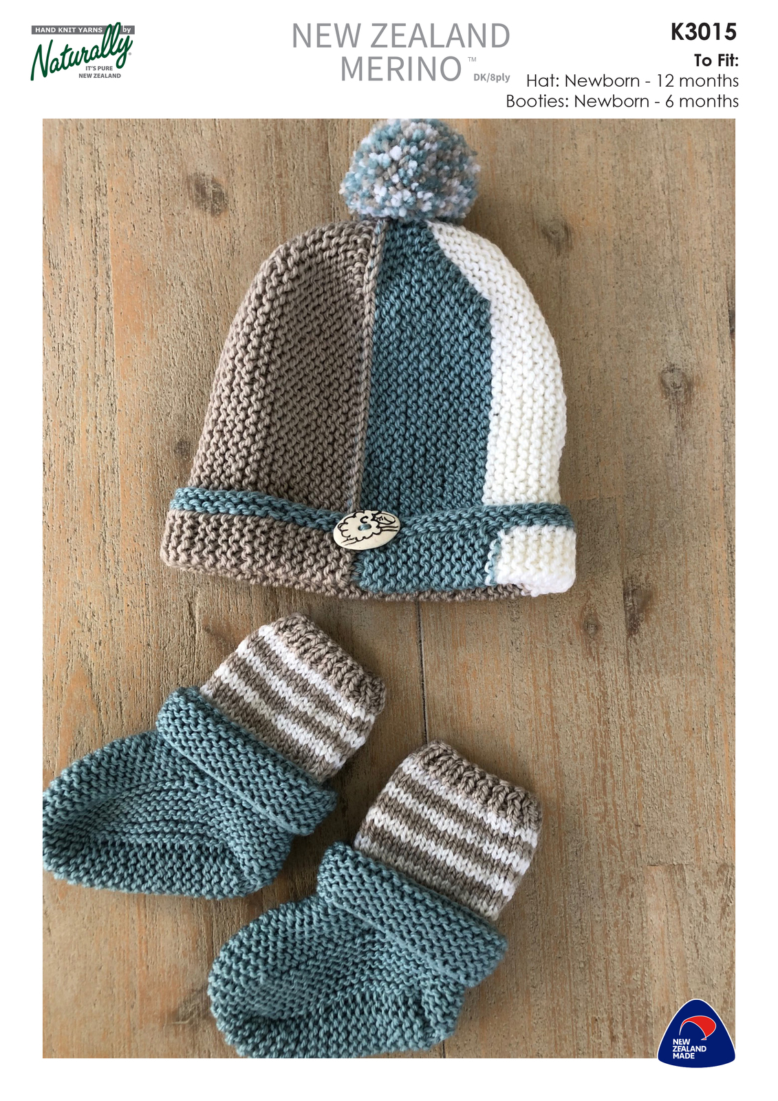 Garter stitch booties hotsell
