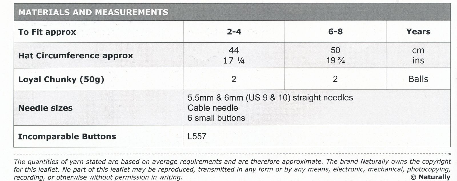 Size Guide