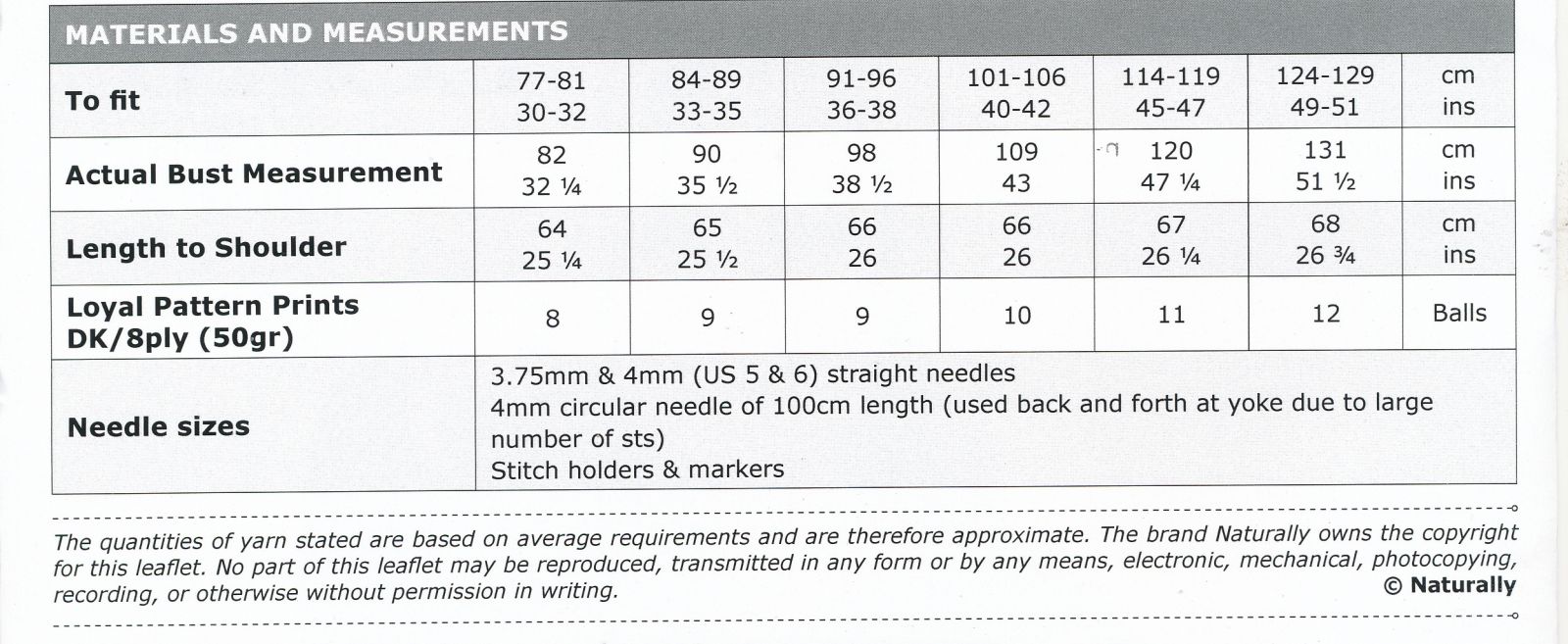 Size Guide