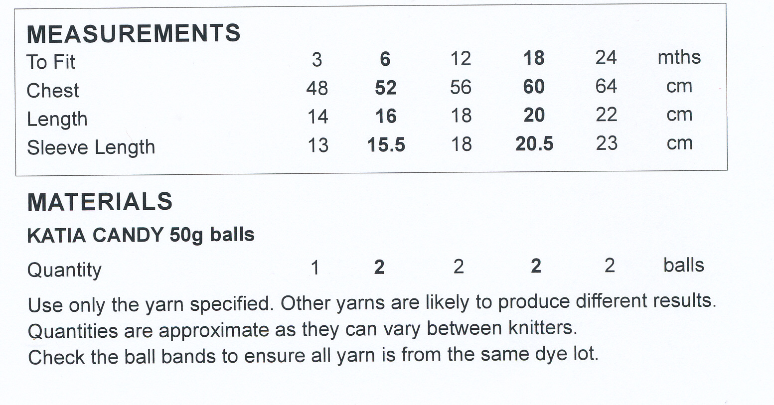 Size Guide