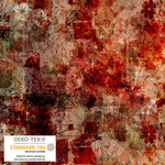 My Bright Town | Modern Urban Collage - Red