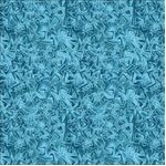 Fabric - K&K Cat-I-Tude Singing The Blues Triangular Medium Teal 0130/6782