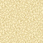 Poinsettia Symphony - Scrolls Cream