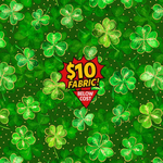 Pot O' Gold - Clover Dot - Light Green