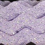 Ric Rac Braid - Glitter Mauve