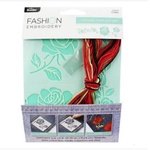 Plaid Fashion Embroidery Kit - Floral