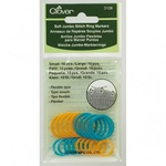 Clover Soft Jumbo Stitch Ring Markers 3108