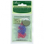 Clover Stitch Markers Triangle (XS) 3148