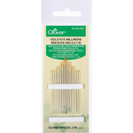 Clover Gold Eye Milliners Needles 3 - 9 Pkt 16