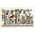 Every Bird Welcome Cross Stitch Pattern