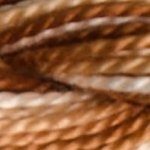 105 Variegated Tan/Brown Perle 5