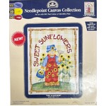 Girl Scarecrow Printed Tapestry Canvas DMC
