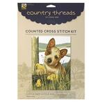 Country Threads - Little Red Cattle Dog by Fiona Jude