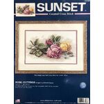 Sunset Counted Cross Stitch - Rose Cuttings