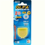 OLFA Rotary Cutter Replacement Blade 18mm Straight 2 Pack