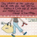 Packed Up Her Potential - Beaded Counted Cross Stitch Kit - Mill Hill - Curly Girl Everyday Series