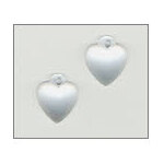 12074 Very Sm Domed Heart Matte Crystal