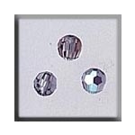 Crystal Treasures 13015 Round Black Diamond AB 4mm 