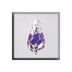 Crystal Treasures 13057 Small Teardrop Crystal AB 6.5mm