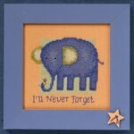 Elephant - Beaded Cross Stitch Kit by Debbie Mumm for Mill Hill (DM30-9106)