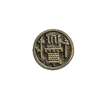 Button - 11mm Gold Shank