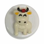 Button - 22mm Cow Cream