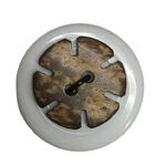 Button - 18mm Coconut