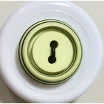 Button - 18mm Lime Green