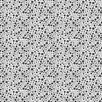 Fabric - Basically Black & White Scribble Spots Positive