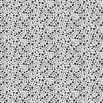 Fabric - Basically Black & White Scribble Spots Positive