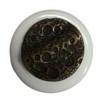 Button - 22mm Ant Copper Rock