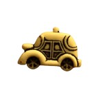 Button - 16mm Car Yellow