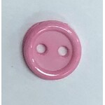 Button - 7mm Round Pink