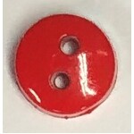 Button - 6mm Round Red