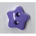 Button - 6mm Star Purple