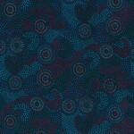 Nutex Spot Gooloo Print 106 Pacific Fat Quarter