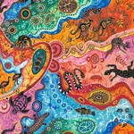 Nutex Dilkara Print 101 Multi Fat Quarter