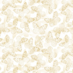 Fabric - Butterfly Whispers Wide Backing - Ecru