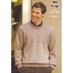 129L - Man's Jumper in 5 Ply