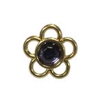 Button - 12mm Flower