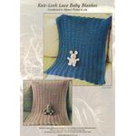 1400 Crocheted, Knit-Look Lace Baby Blanket