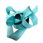 Hanah Silk 22mm Blue Lilies