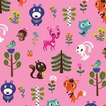 Fat Quarters Forest Babes by Helen Dardik